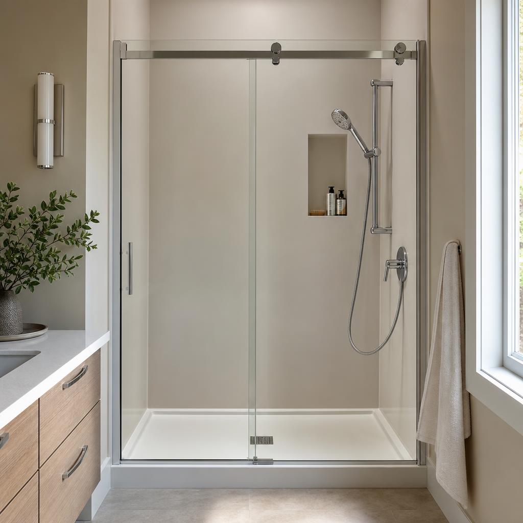 Recently remodeled bathroom in a Aberdeen, MD home
