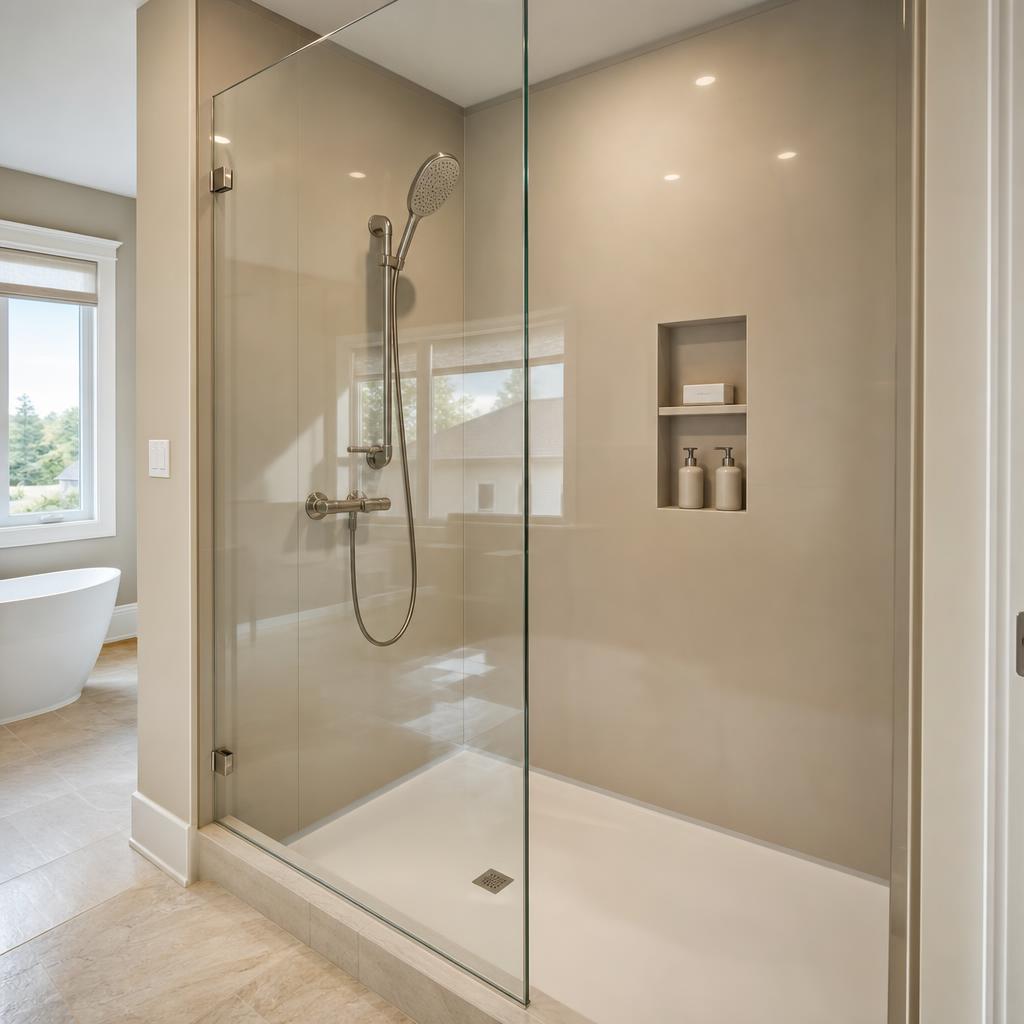 Recently remodeled bathroom in a Adamsville, AL home