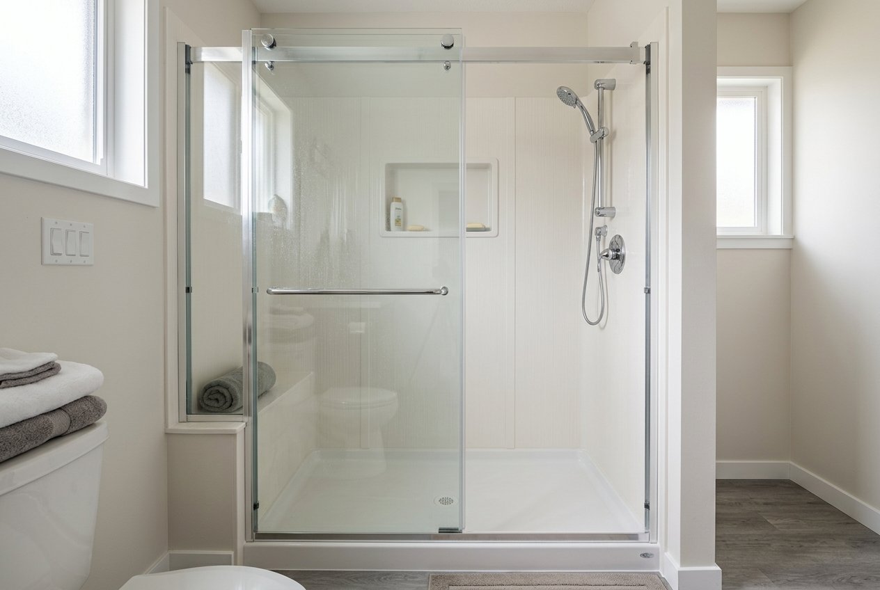 Recently remodeled bathroom in a Advance, IN home