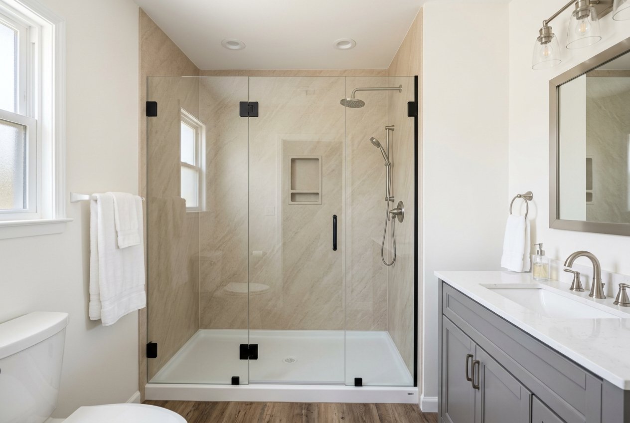 Recently remodeled bathroom in a Allison Park, PA home