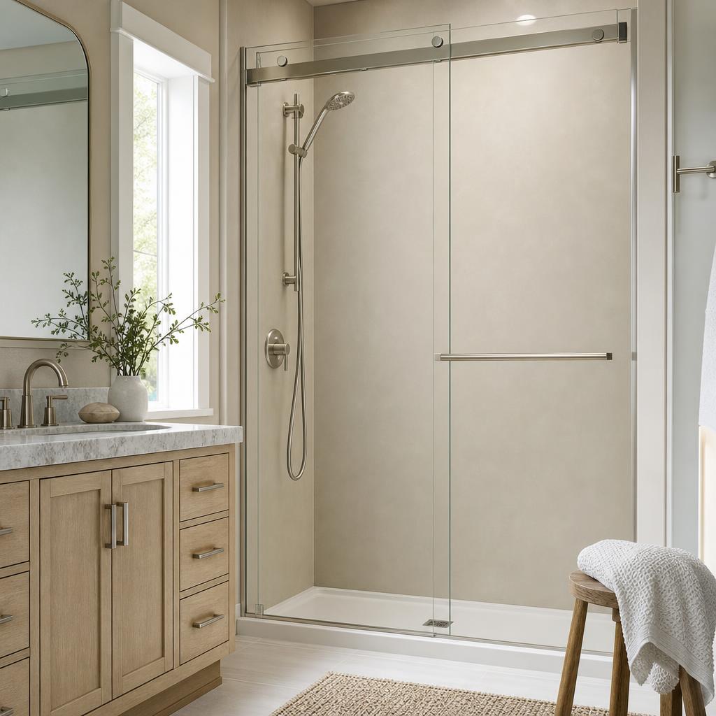 Recently remodeled bathroom in a Amelia Island, FL home