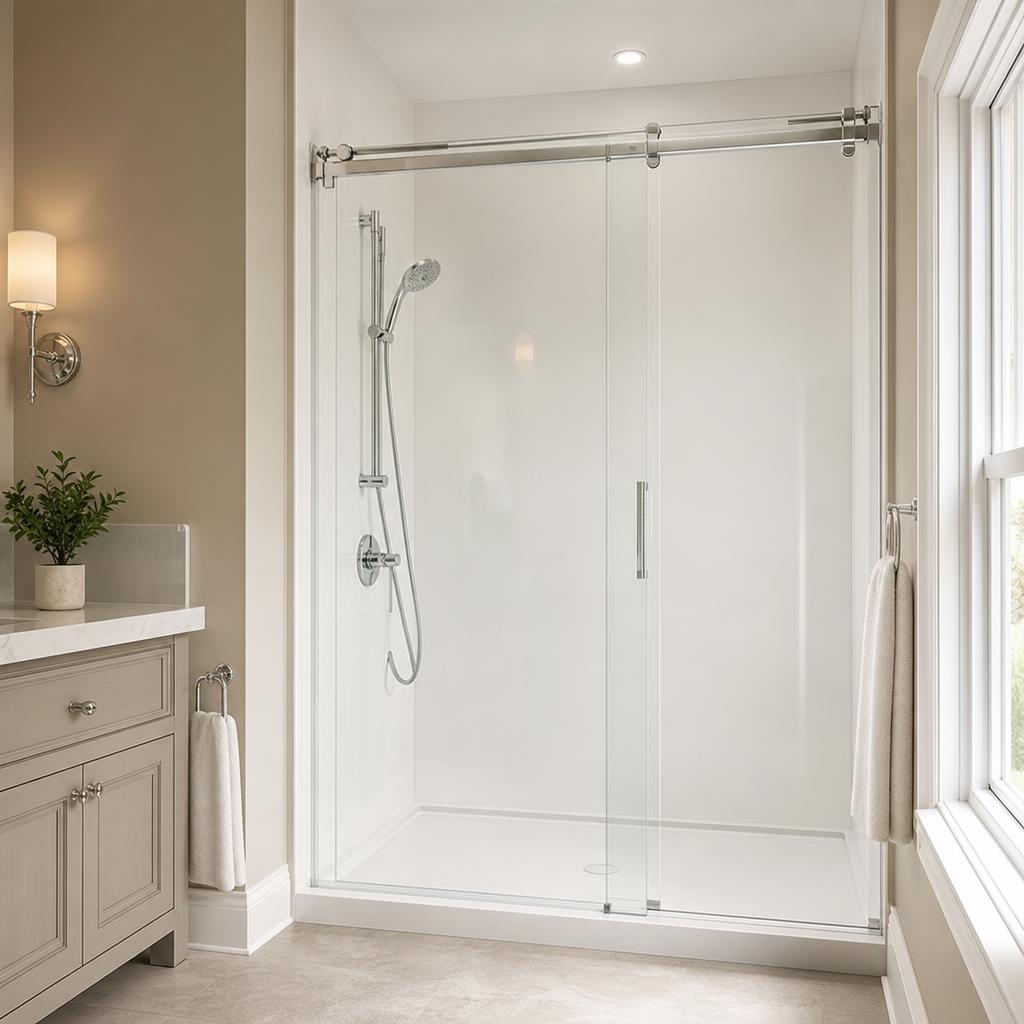 Recently remodeled bathroom in a Anderson, IN home