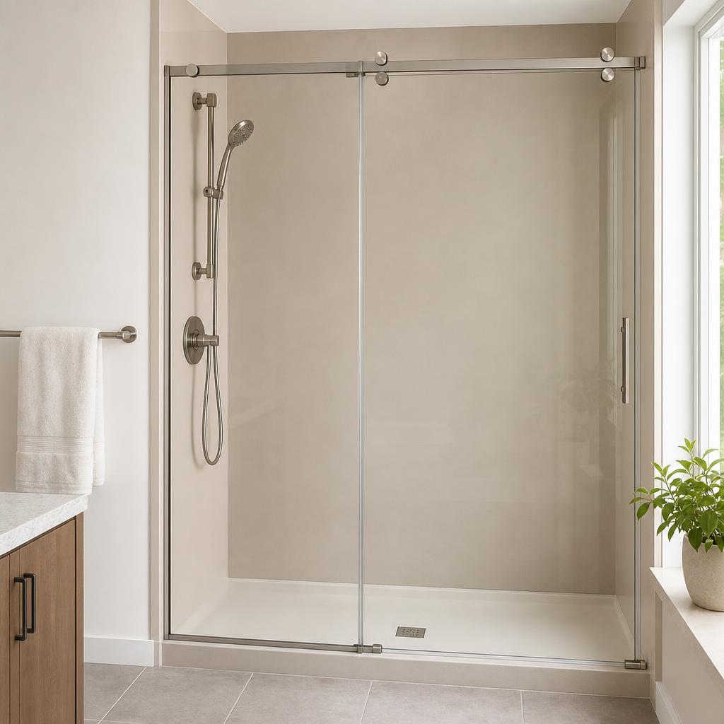 Renovated bathroom in a home in Andover Area (North of Boston)