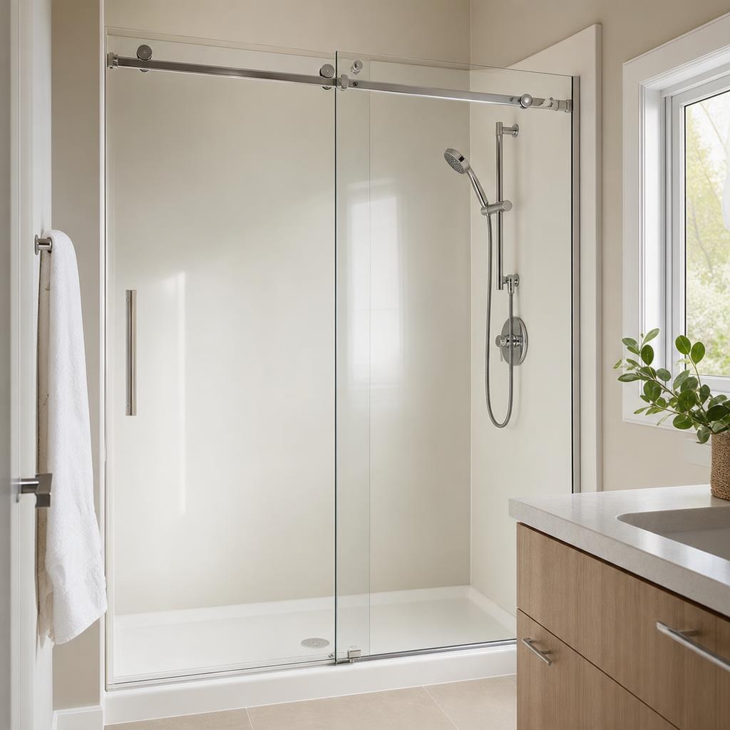 Recently remodeled bathroom in a Andover, KY home
