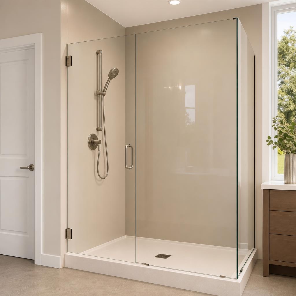Recently remodeled bathroom in a Andover, MA home