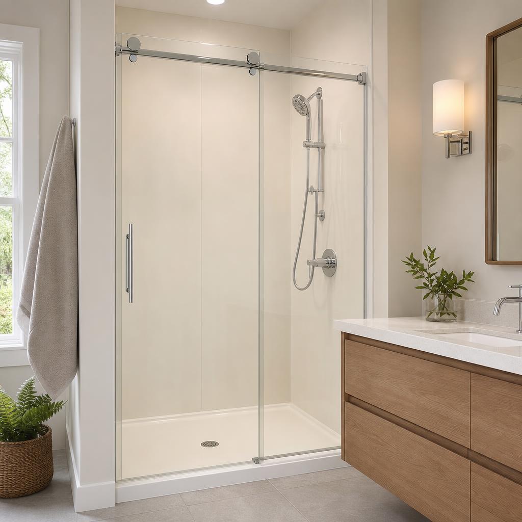 Recently remodeled bathroom in a Ankeny, IA home