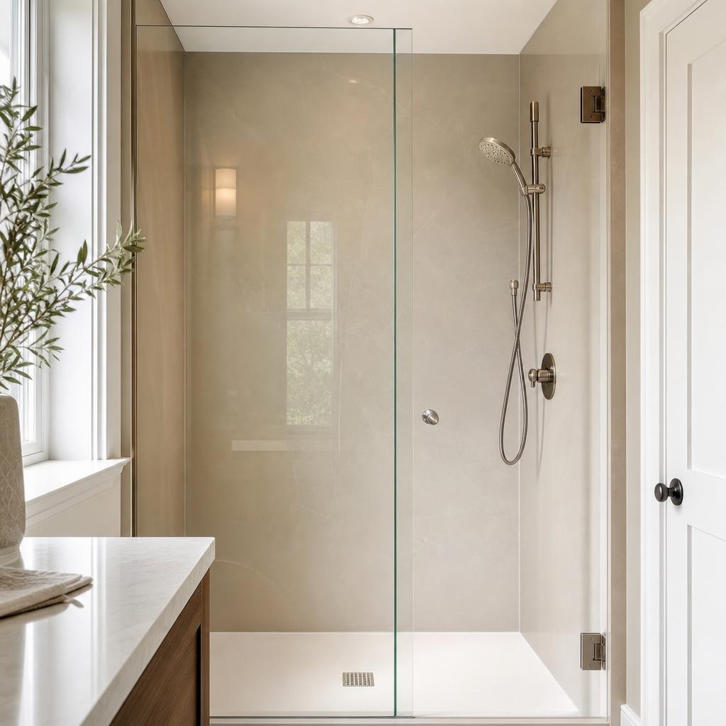 Recently remodeled bathroom in a Anthem, AZ home