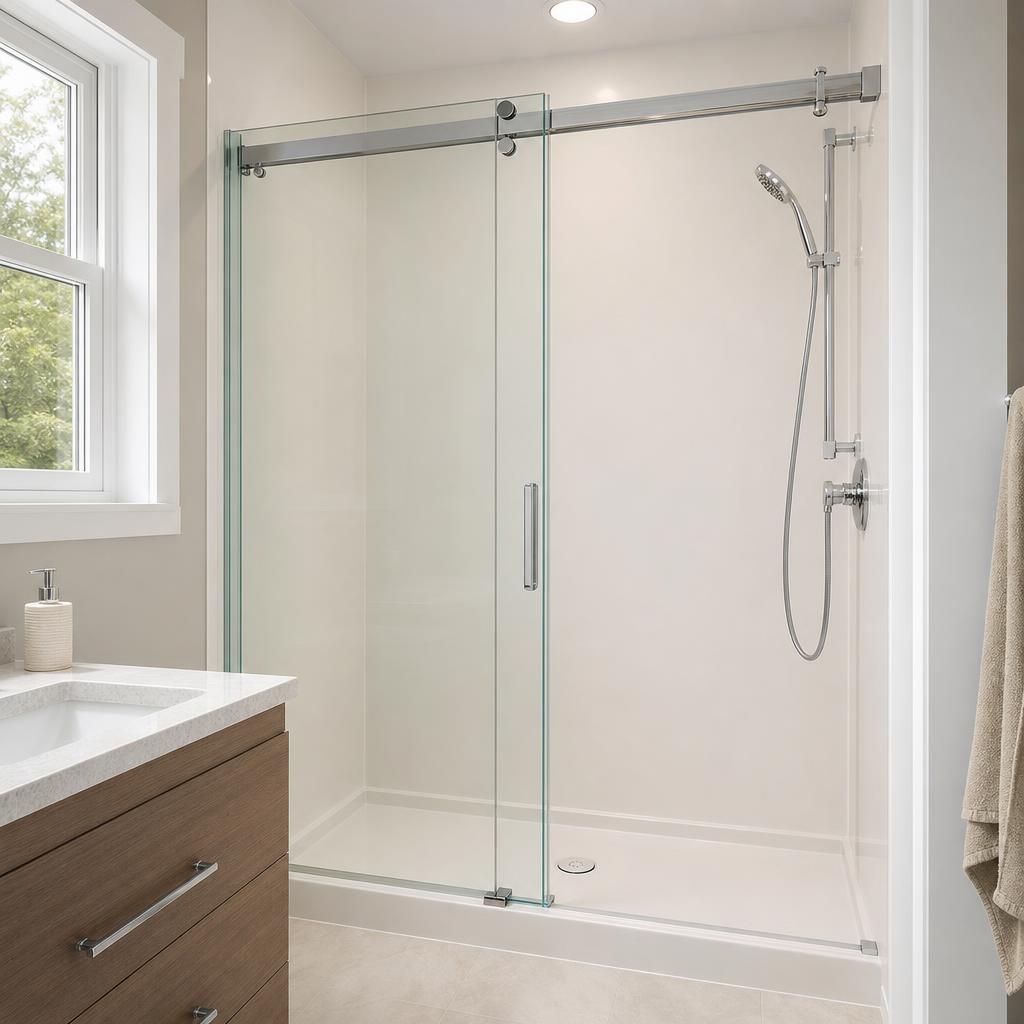 Recently remodeled bathroom in a Anthem Highlands, CO home