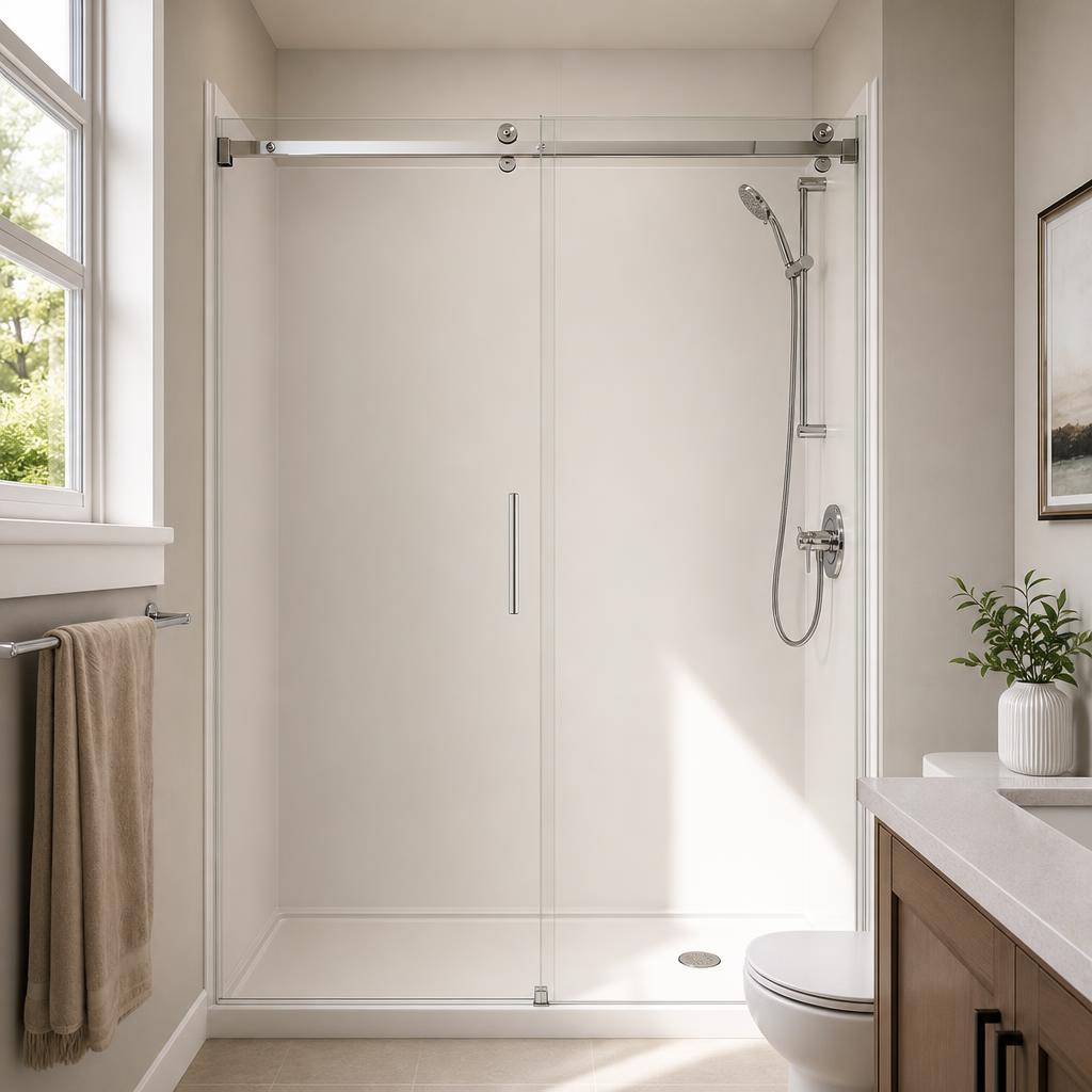 Recently remodeled bathroom in a Anthony, FL home