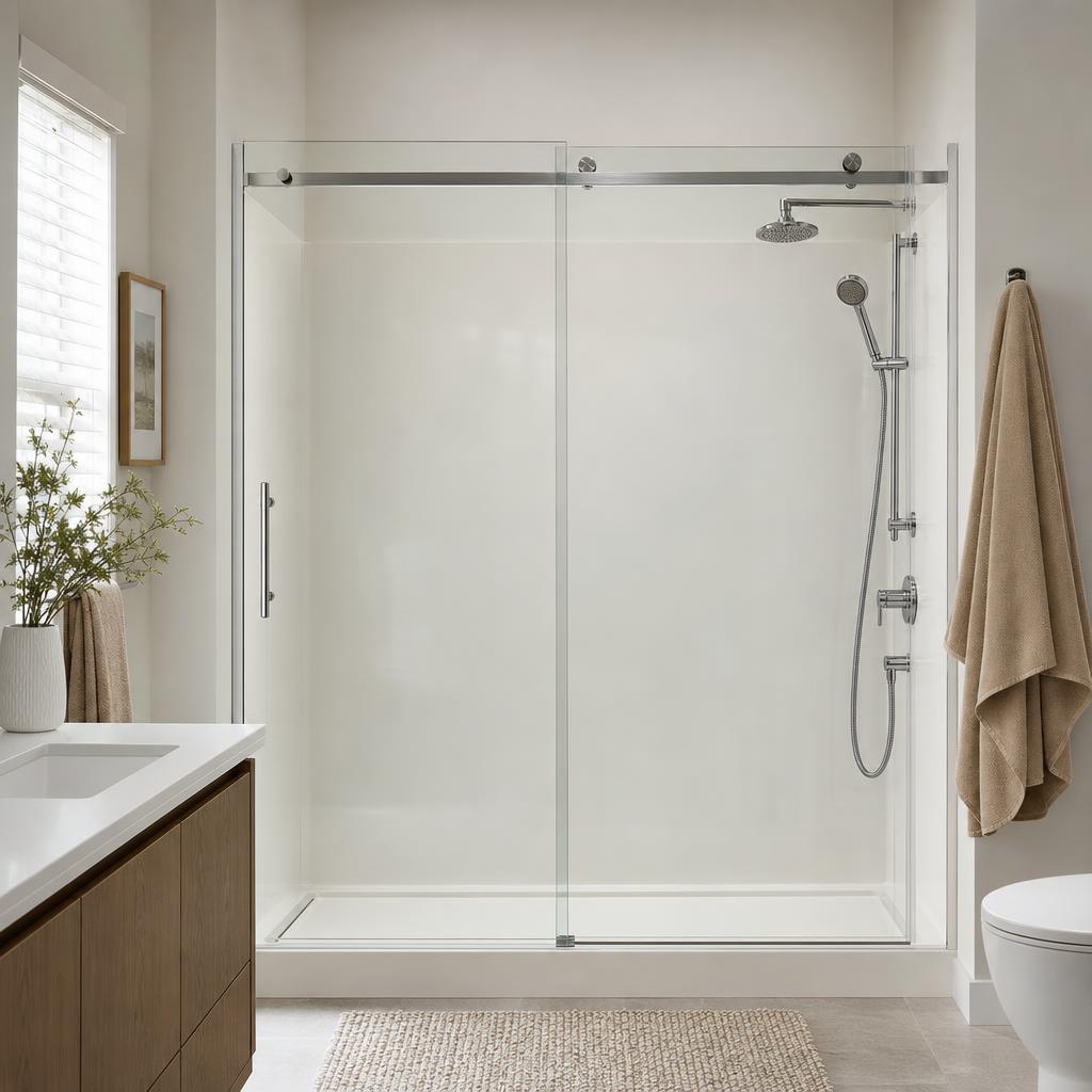 Recently remodeled bathroom in a Apex, NC home