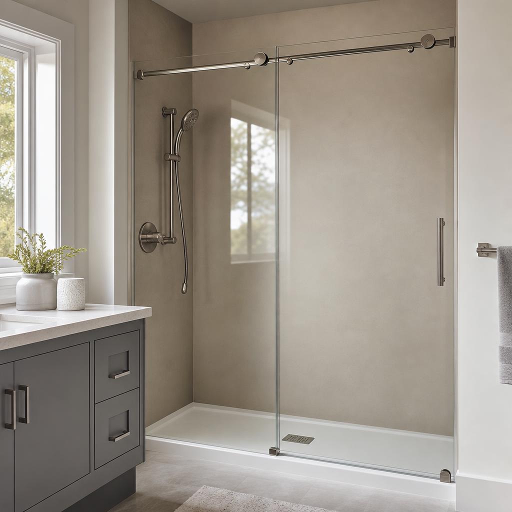 Recently remodeled bathroom in a Arcadia, AZ home