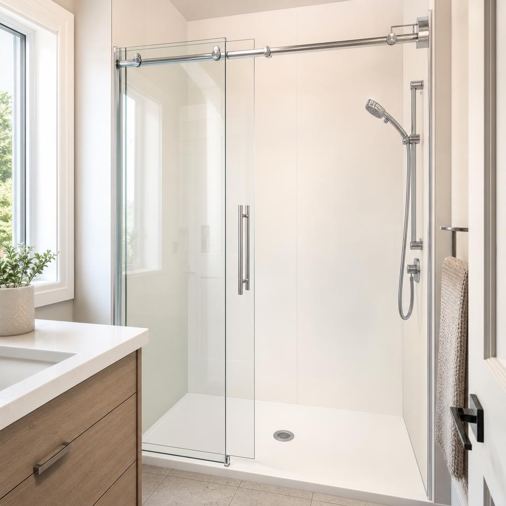Recently remodeled bathroom in a Arcadia, IN home