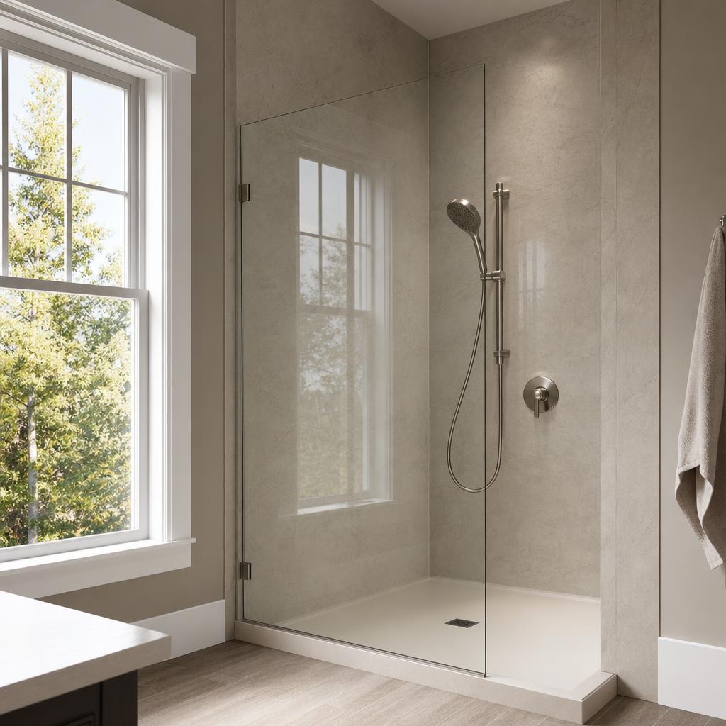Recently remodeled bathroom in a Arizona City, AZ home