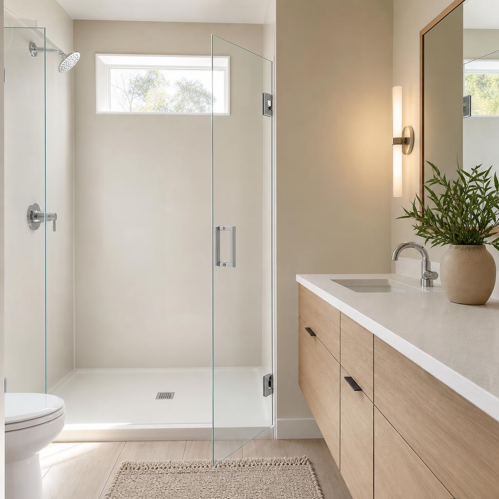 Recently remodeled bathroom in a Arnold, MD home