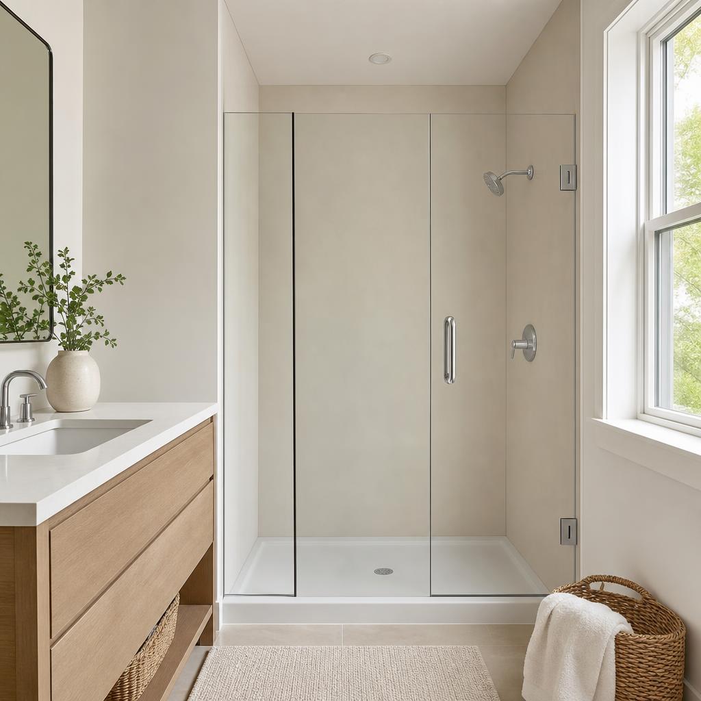 Recently remodeled bathroom in a Athens, AL home
