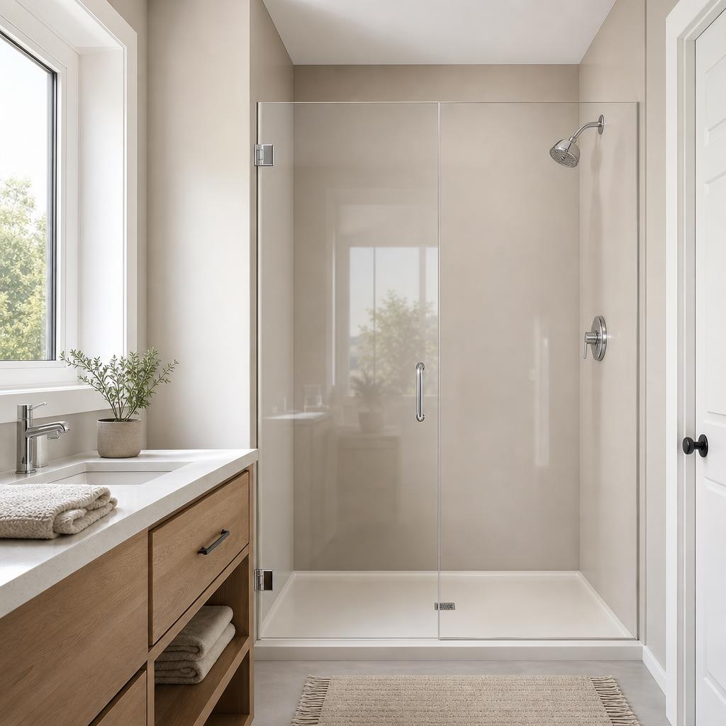 Recently remodeled bathroom in a Austell, GA home