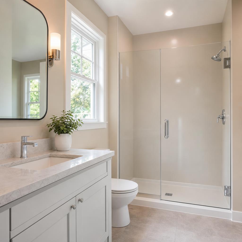 Recently remodeled bathroom in a Avalon Park, FL home