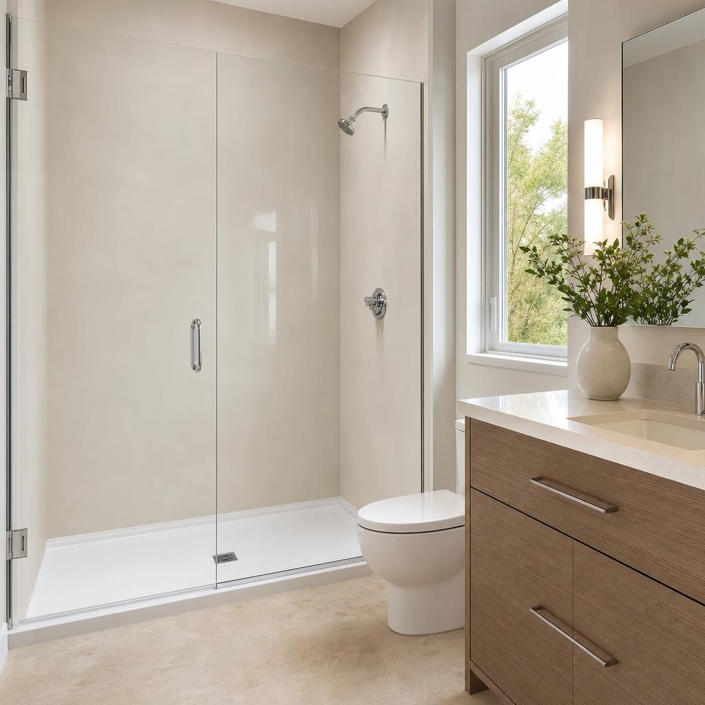 Recently remodeled bathroom in a Avondale Estates, GA home