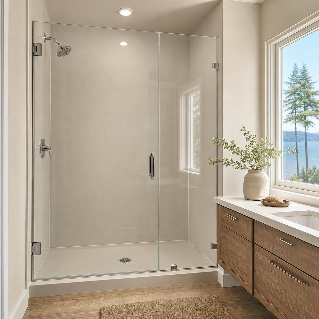 Recently remodeled bathroom in a Avondale, FL home