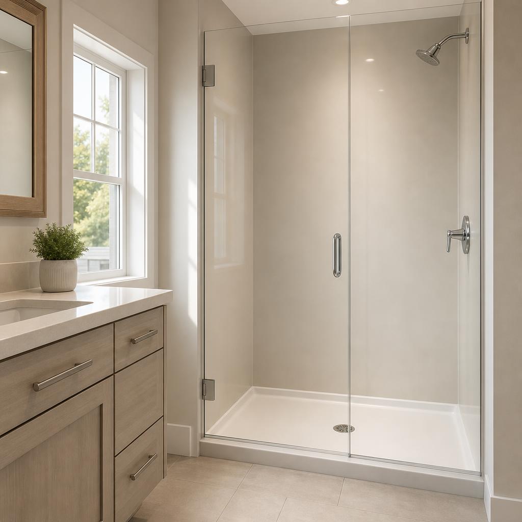 Recently remodeled bathroom in a Avondale, AZ home