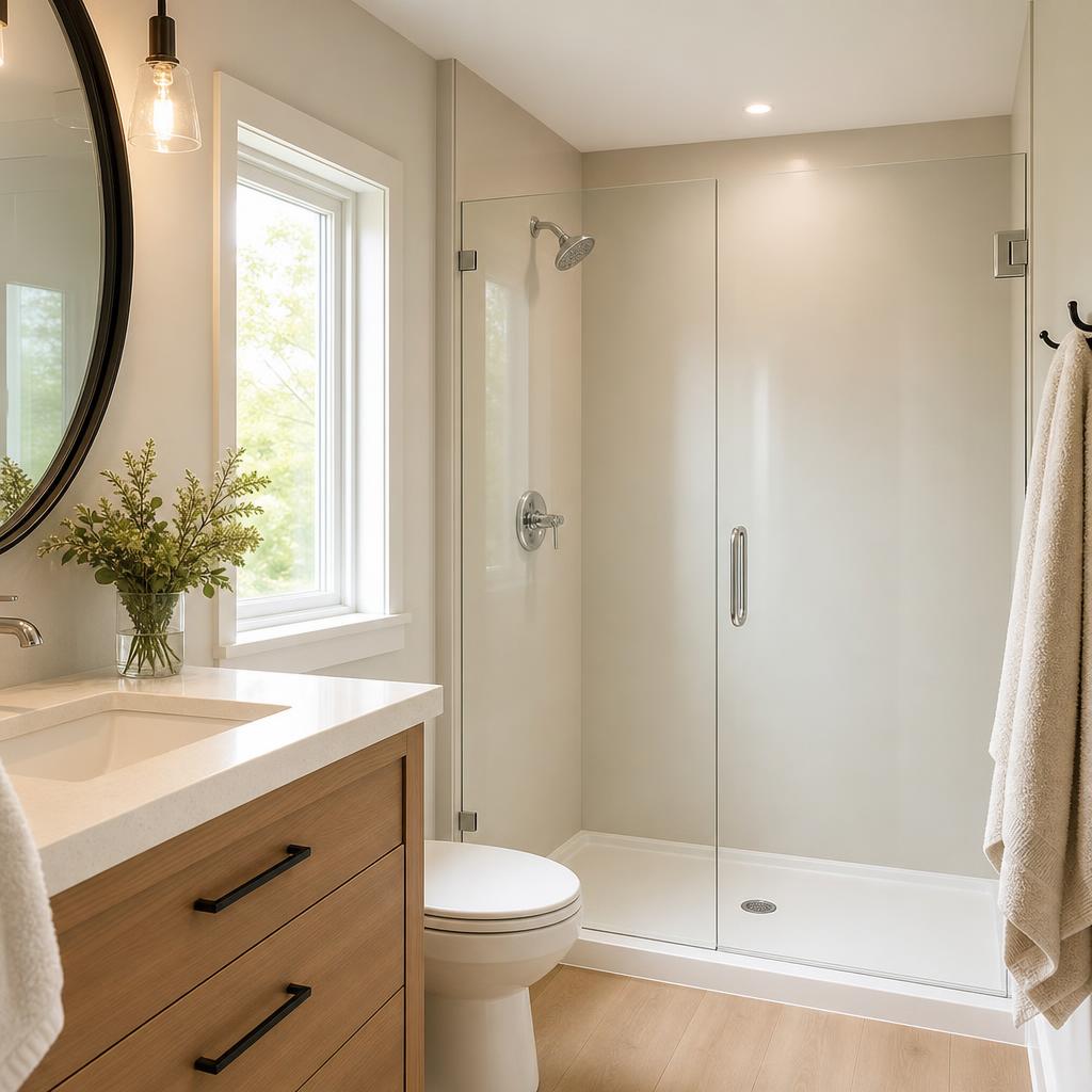 Recently remodeled bathroom in a Azalea Park, FL home