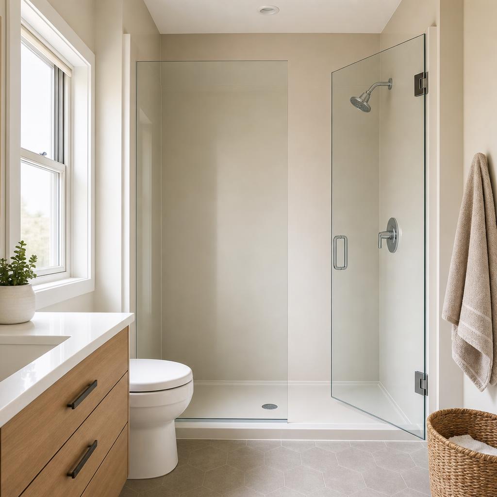 Recently remodeled bathroom in a Baldwin Park, FL home