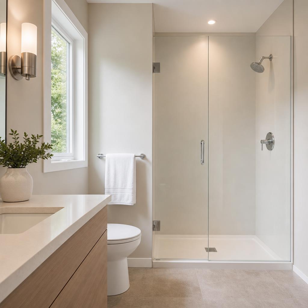 Recently remodeled bathroom in a Baldwin, FL home