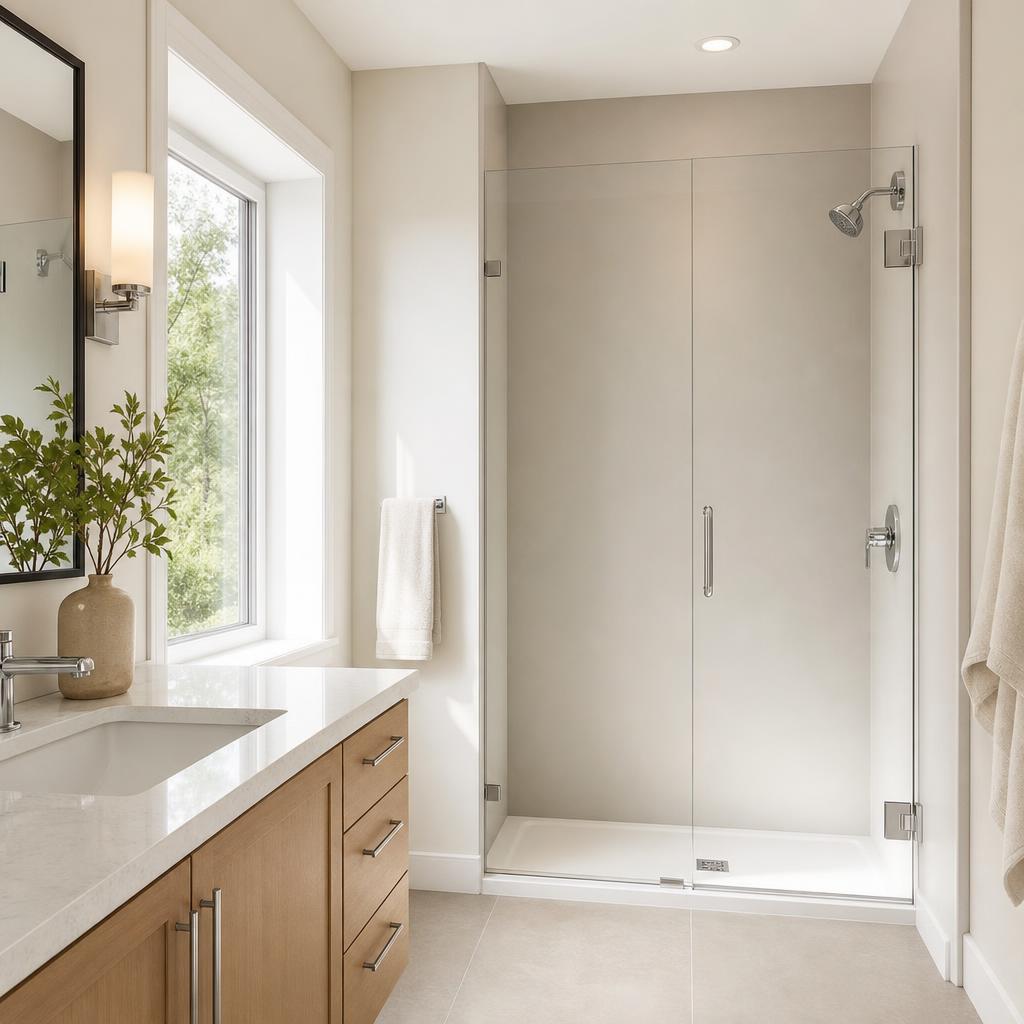 Recently remodeled bathroom in a Baltimore, MD home