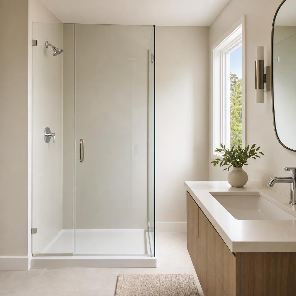Recently remodeled bathroom in a Bartram Park, FL home