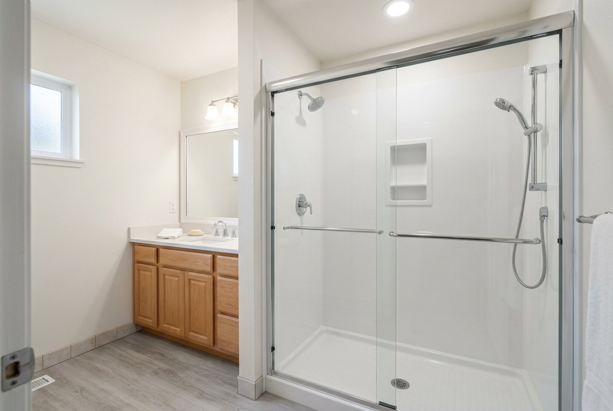 Recently remodeled bathroom in a Cayce, SC home
