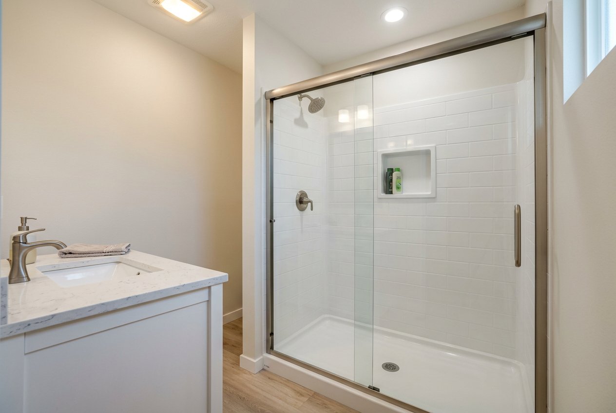 Recently remodeled bathroom in a Willards, MD home