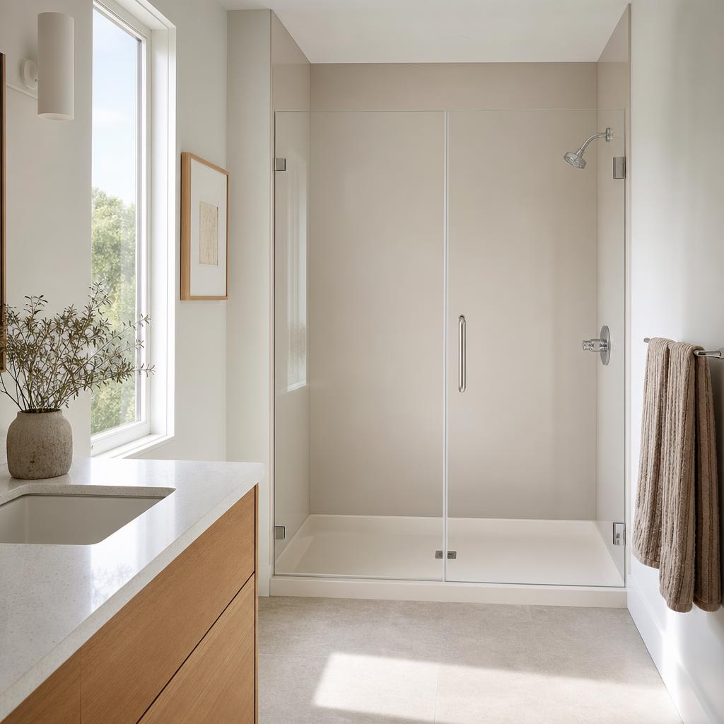 Recently remodeled bathroom in a Bay Hill, FL home