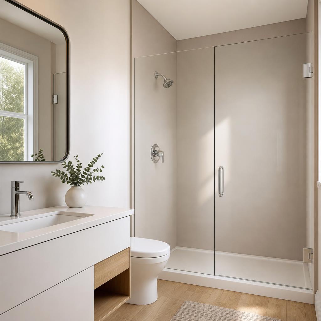 Recently remodeled bathroom in a Bayshore Beautiful, FL home