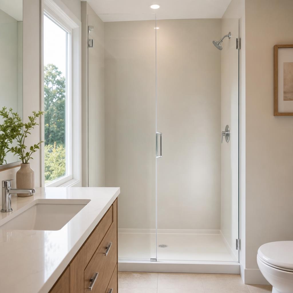 Renovated bathroom in a home in Beaver County