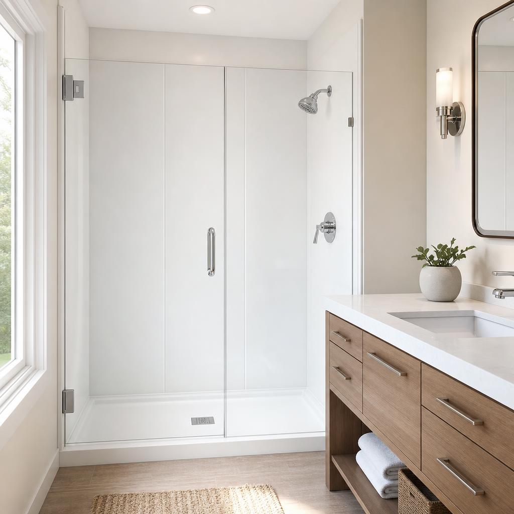 Renovated bathroom in a home in Berkeley County