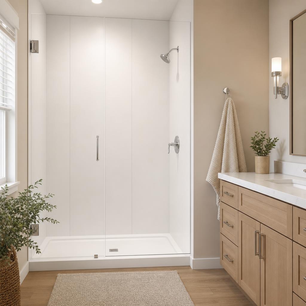 Recently remodeled bathroom in a Berwyn, PA home