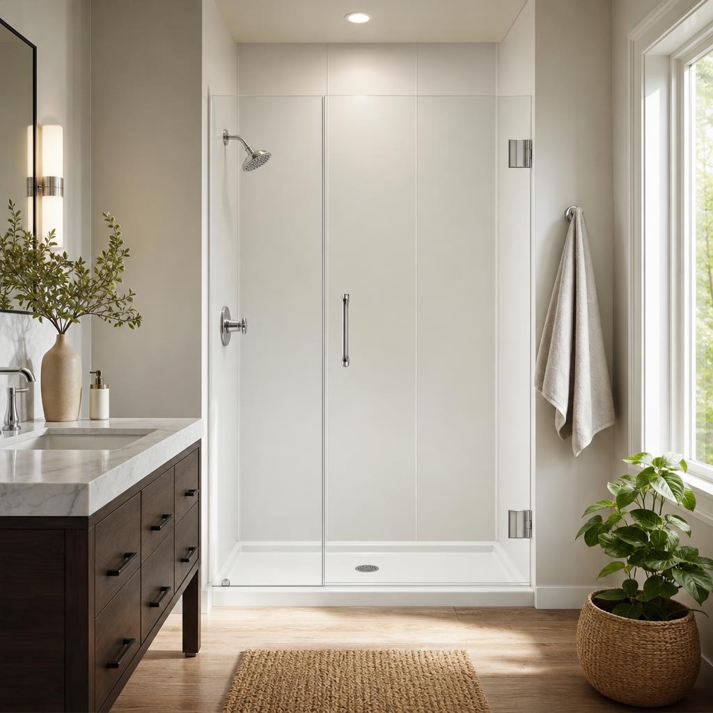 Recently remodeled bathroom in a Bessemer, AL home