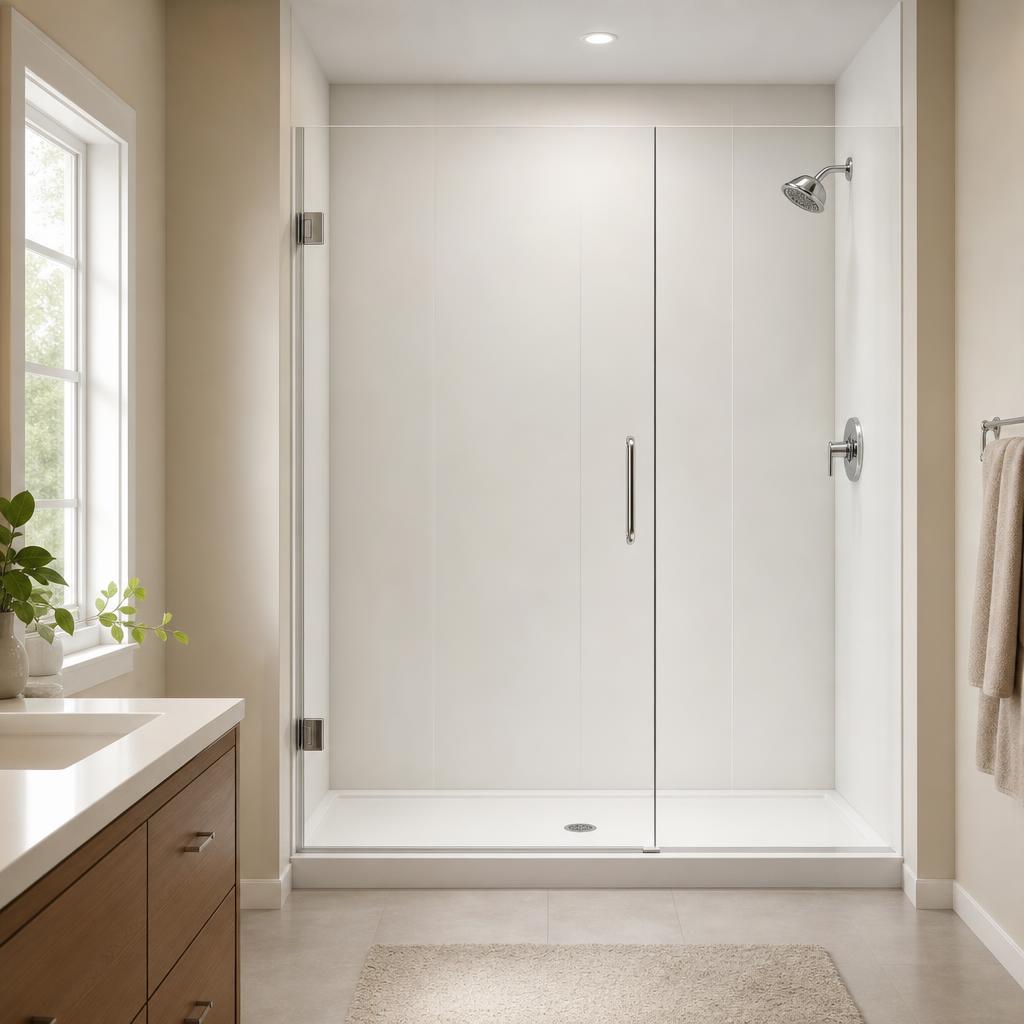 Recently remodeled bathroom in a Beverly, MA home