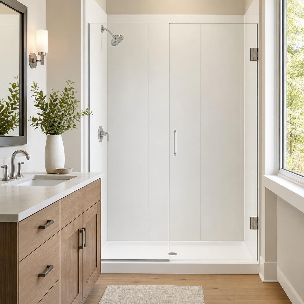 Recently remodeled bathroom in a Biltmore, AZ home