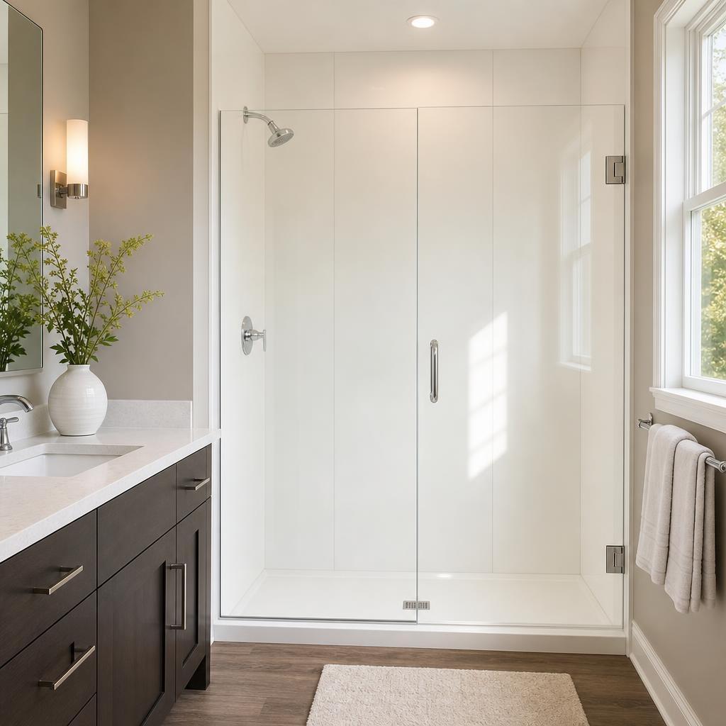 Recently remodeled bathroom in a Blue Bell, PA home