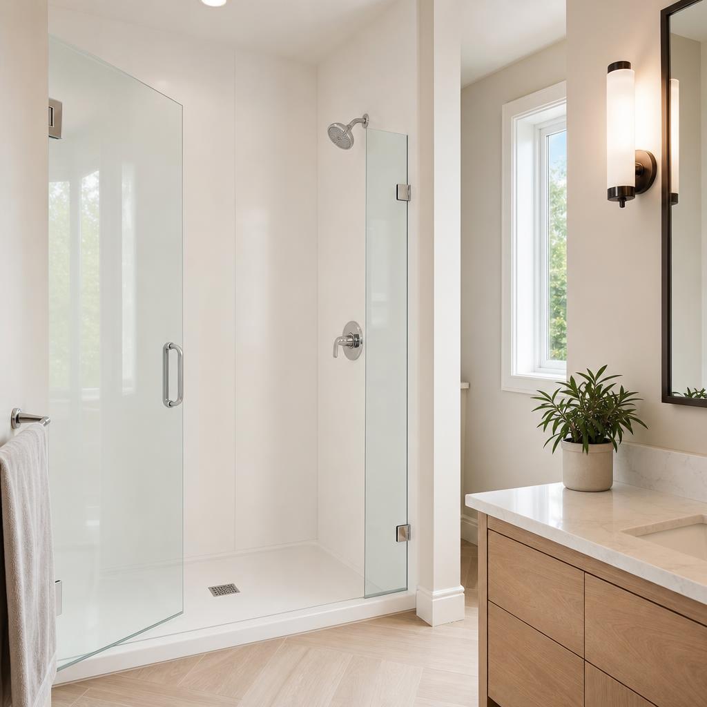 Recently remodeled bathroom in a Bondurant, IA home