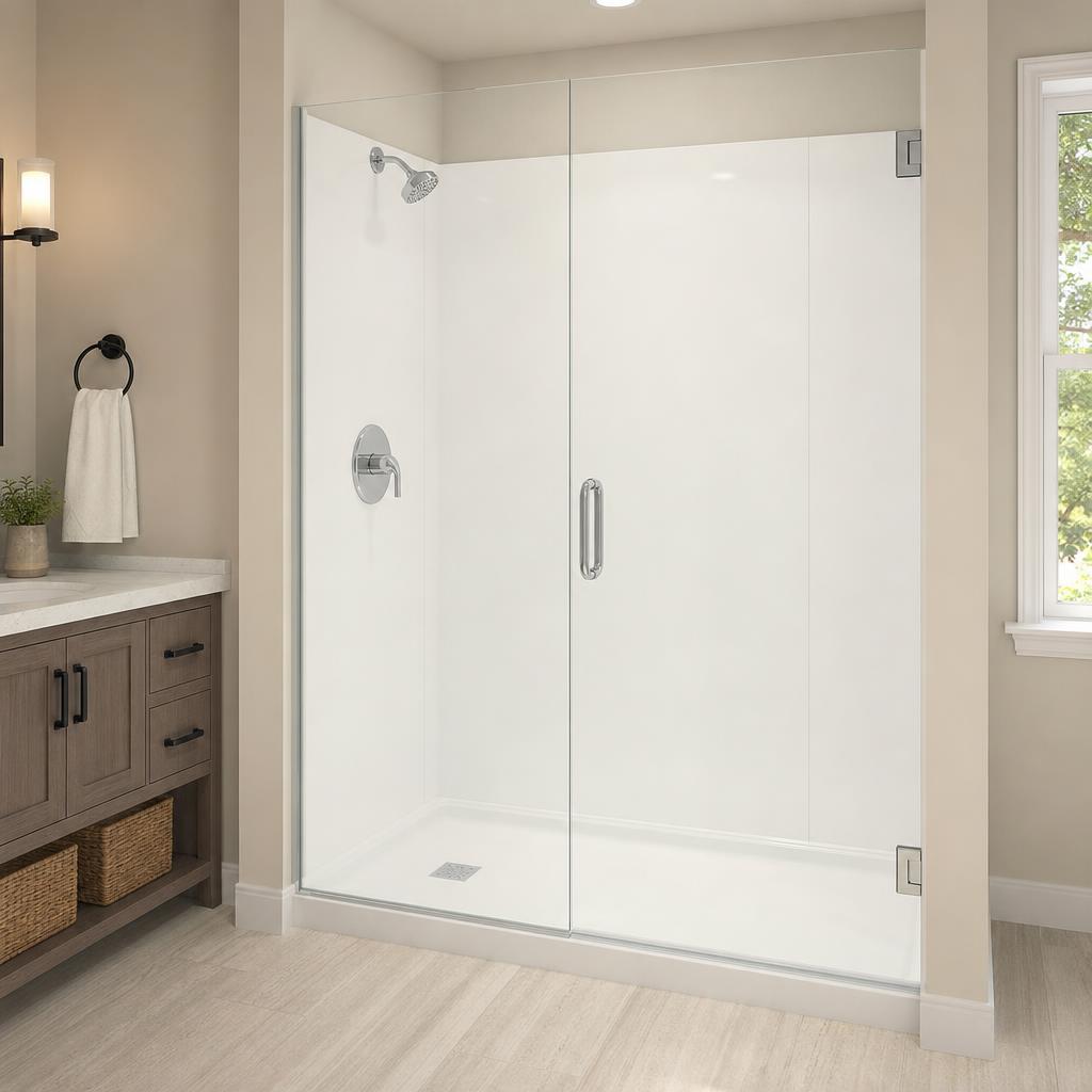 Renovated bathroom in a home in Boone County