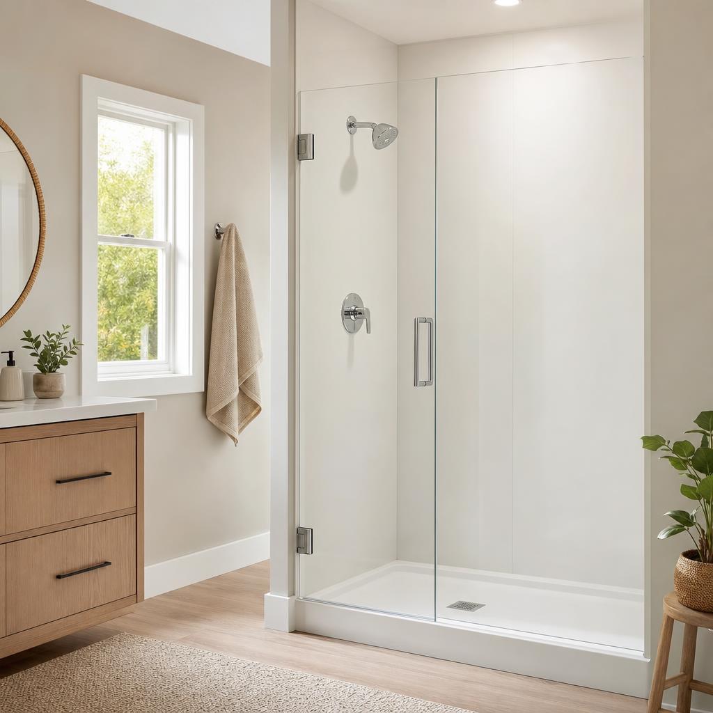 Renovated bathroom in a home in Boston Neighborhoods