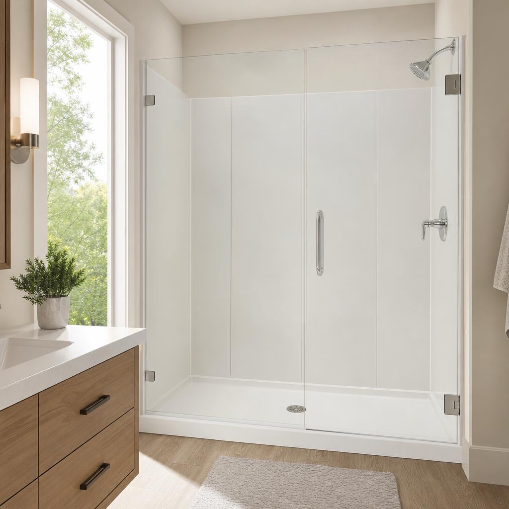 Recently remodeled bathroom in a Bow Mar, CO home