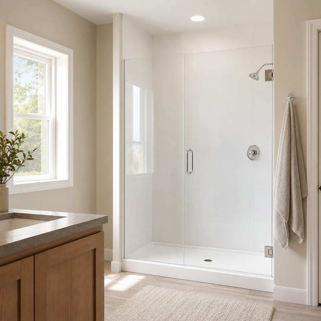 Recently remodeled bathroom in a Braselton, GA home