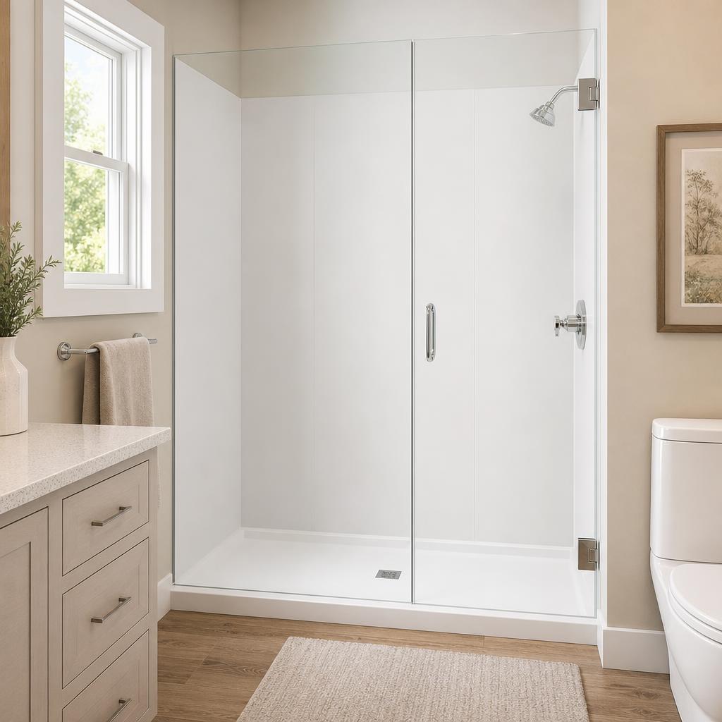 Recently remodeled bathroom in a Brighton, MA home