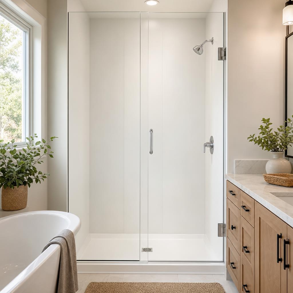 Recently remodeled bathroom in a Bristol, PA home