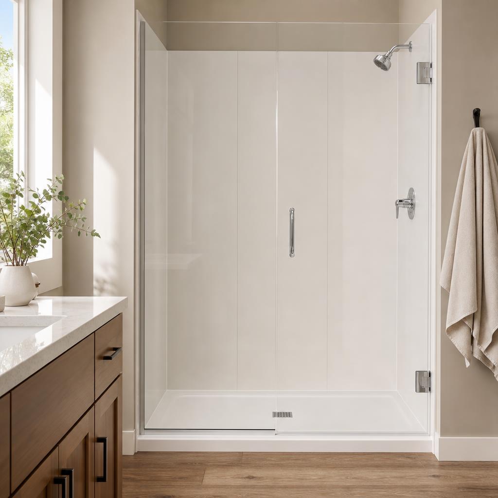 Recently remodeled bathroom in a Brookline, MA home