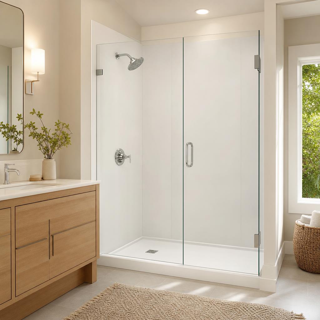 Recently remodeled bathroom in a Broomall, PA home
