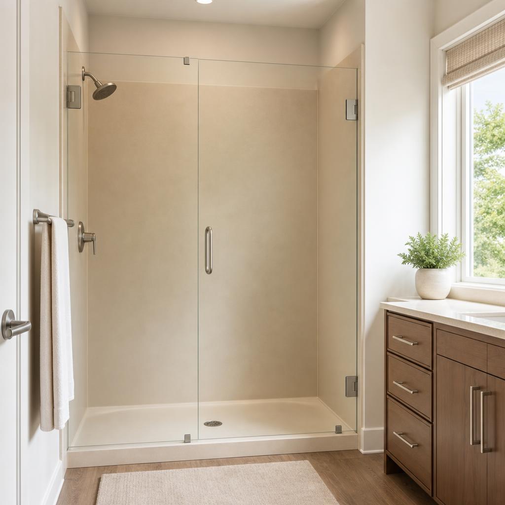 Recently remodeled bathroom in a Bryn Mawr, PA home